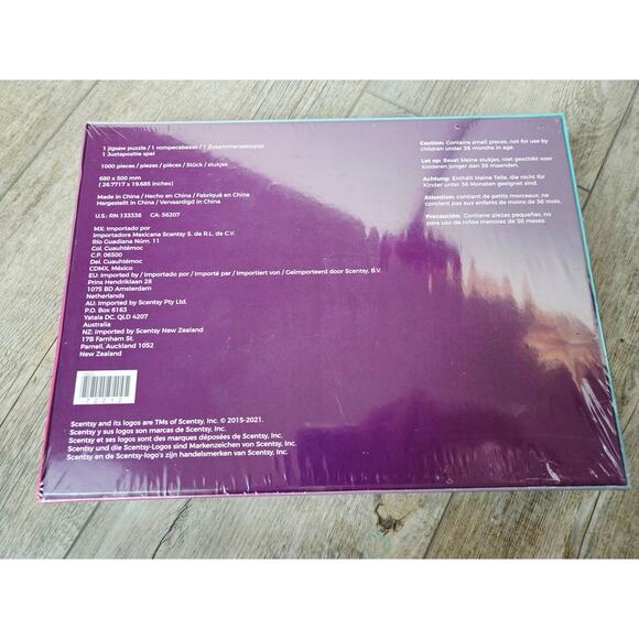 Scentsy Wax Bar Design 1000 Piece Jigsaw Puzzle - NEW & SEALED - Picture 3 of 5